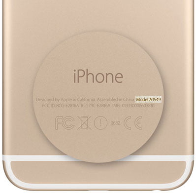 Apple iphone identify